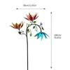 Decorazioni da giardino Grandi girandole a vento in metallo Mulino a vento per cortile e giardino 180 cm Decorazione artistica per esterni Mulino a vento da giardino Decorazione colorata Dropship 231120