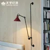 L'éclairage de salle de bains antique sans fil de style moderne de lampe de mur finit imperméable pour