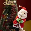 Plush Dolls Electric Santa Claus Electric Standing Santa Decorations Christmas Musical Dancing Christmas Santa Claus Toys Electric Dolls 231121