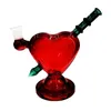 Gainty Glass Bongs Hookah/Heart Bong Rura wodna, szklane platformy Bongs Dab