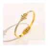 Bangle 3 kolor luksusowe bransoletki designerskie liste