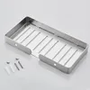 Bathroom Shelves 304 Stainless Steel Bathroom Shelf Wall Mounted Shower Soap Holder Shapoo Storage Organizer Rack Kitchen Bathroom Accessories 230421