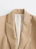 Abiti da donna Rivetti alla moda Blazer decorato Colletto con bavero da donna Maniche lunghe con gancio in metallo Giacca da donna chic Blazer vintage eleganti