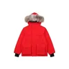 Jacket Down Canadian Puffer Big Fur Hoody Apparel Fourrure Letters Printed Outwears Parkas Xs-5xl