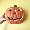 Decoração de festa 20cm Halloween Pumpkin LED LAV