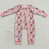 Meisje Jurken Geboren Baby Rompertjes Cartoon Kerst Baby Boy Jumpsuit Katoenen Pak Pyjama Kinder Jumpsuits