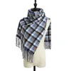 Women's Autumn And Winter Warmth 2023 New Hot Selling Plaid Scarf British College Street Style