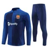 2023 Ansu Fati Camisetas De Futbol 21 22 23 24 Barselona Erkek ve Çocuk Terzini Barca Set Yetişkin F. De Jong Eğitim Takım Kıyafet Ceket Chandal Futbol Survetement