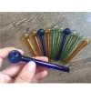 high quality Great cheap Glass Oil Burner Tube Glass Pipe Oil Nail Glass Oil Pipe 10cm smoking water pipes free shipping BJ