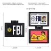 핀 브로치 에나멜 핀 핀 ID 카드 XFILES FBI MR BOLS LISA HOMER JAY MARGE KIRK 독창성 플립 브로치 보석 선물 Z0421