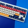 Claviers 1 ensemble 129 touches constituent le thème MOA profil Keycap pour les raccords de commutateur MX PBT colorant Sublimation clavier mécanique Keycap Q231121