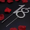 Cake Tools Rhinestones 18 Topper 18th Birthday Picks Decoration Party Supplies for Wedding