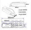 Batterie au Lithium 48V 17Ah EBike Hailong modèle 1 Panasonic 32D 18650 cellules pour Kit moteur 1000W 1500W Ebike