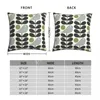 Pillow Case Orla Kiely Floral Square Pillowcase Cotton Linen Velvet Pattern Zip Decor Home Cushion Cover 18x18 Inches