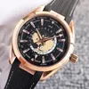 Wristwatches Personality Fashion Around Different Cities ON The World Ocean Dial 43MM OMG Style Men's Sports Mechanical Watch With Luminous