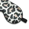 Couverture de masque pour les yeux de sommeil léopard cache-œil solide Portable nouveau repos Relax ombre à paupières pour les voyages à domicile