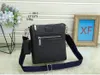 Luxury designer shoulder bag Man handbag Backpack Tote work outdoor casual wallet Back Zipper pocket Messenger bag 08-1 t673