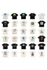 Designer Fashion Clothing Tees TShirts High Quality High Street Loose Oversize Couple Outfit American Label Printed Rhude T-shirt Tops Cotton Streetwear