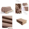 Blankets Wholesale 150X200Cm High Quality Home Wool Blanket Modern Fashion Soft Warm Sofa Bed Quilt Fall Winter Flame Retardant El Out Dhekk