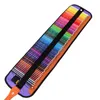 Pennor 72Colors träfärgade pennor Lapis de Cor Nontoxic LeadFree Oly Colored Pencil Writing Pen for School Drawing Sketch 230420