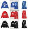 heren hellstar hoodie s Heren casual losse trui met capuchon High Street hiphop sweatshirts broek maat S-XL