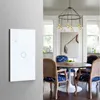 Controllo domestico intelligente Tuya WiFi US Interruttore della luce Cavo neutroNessun cavo richiesto Tipo 120 Tocco a parete Funziona con Alexa Google 231121