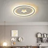 Lampadiers Lamdale a LED per soggiorno da ragazzo da letto cucina camera da letto decorazione per la casa di illuminazione interno Design della stella rosa blu bianco