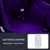 1 stücke Auto LED Touch Lichter USB Innenbeleuchtung Drahtlose Dachdecke Leselampen für Tür Fuß Kofferraum Aufbewahrungsbox