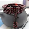 Bangle Buddhist Sandalwood Bracelet Tibetan Necklace 108 Mala Meditation Prayer Beads