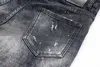 DSQ Phantom Turtle heren jeans heren Italiaanse ontwerper jeans skinny gescheurde coole kerel causaal gat denim modemerk fit jeans gewassen broek 65292