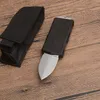 Specialerbjudande Mini Small Auto Tactical Knife D2 dubbelkant Spear Point Satin Blade CNC 6061-T6 Handtag EDC-knivar med detaljhandelslådan