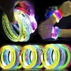 Bracelet LED Bracelets lumineux lumineux dans le noir éclairage aléatoire jouets fournitures de fête