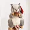 Plush Dolls Simulation children plush cute fruit squirrel doll kids stuffed toy birthday gift 230421