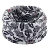 Bandanas Windproof Soft Ring Scarves Winter Fashion Outdoor Sports Double Layer Fleece Neck Scarf Thermal Loop tjock