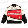 Kurtki męskie 2023 Nowy Y2K American Street Motorcycle Style Blackaid Letter Hafted Pattern For Men and Women Hip-Hop Gothic Jacket T231121