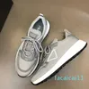 Mode hommes chaussures décontractées marque veau souple baskets de course Italie chaud populaire noir blanc bleu bas haut bande élastique en cuir de veau Designer Casuals chaussures de sport