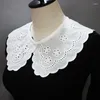 Scarves Ladies Detachable Half Shirt Lapel Blouse Shawl Wrap White Doll Fake Collar Women False Decoration