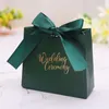 Gift Wrap 5pcs Paper Candy Bags With Ribbon Box Package Wedding Favor For Guests Birthday Baby Shower