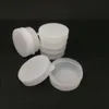 10 ml vit plast kosmetisk smaple bur