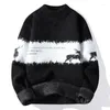Men's Sweaters Sweater Vintage Clothes Men Clothing Pullovers Selling Product 2023 Round Collar In Knitwears Knit Man