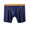 Underbyxor Herrkläder Ice Silk Extended Sports Wear Pants Antibacterial Seamless Plus Size Boxer Briefs