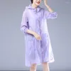 Giacche da donna Abbigliamento con protezione solare con cappuccio Abbigliamento primavera estate 2023 Giacca da donna con protezione solare moda coreana da donna Cappotto sottile UV femminile