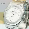 Automatic Mechanical Watches Audemar Pigue Watch Royal Oak Swiss Made Epic calendar function 41mm 15400 silver WN-CVW0