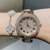 Orologi da polso Orologi da donna con diamanti in argento Orologi da polso al quarzo da donna Orologio da donna in acciaio inossidabile Orologio da donna Relogio Feminino