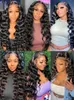 Synthetic Wigs Loose Deep Wave 13x4 Lace Front Human Hair Wig Brazilian Glueless Wigs For Women 13x6 HD Human Hair Lace Frontal Wig Pre Plucked 231121