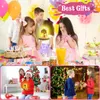 Parti Oyunları El Sanatları Kendi Gece Işığı Yapın Tek Boynuzlu At Toysdiy Sanat ve El Sanatları Tekdüzler için Hediyeler Kızlar İçin 4-12 yaş arası/Noel 231121