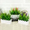 Vazo çit simülasyonu yeşil bitki saksı çiçek seti bahçe oturma odası yatak odası bölme bloğu küçük taze