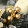 Fiori decorativi Ghirlanda natalizia realizzata a mano con aghi di pino con pigne e accenti dorati Luci a LED - Decorazione perfetta per le vacanze Facile installazione