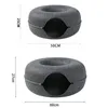 kennels pens Donut Cat Bed Interactive Tunnel Pet Felt Indoor Toys House Training Keeping Supplies 231120