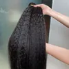 Kinky Straight 100% Raw Human Hair Bundles 3 Pièces 100g / pcs Haute Qualité Mode Péruvienne Indain cambodgien Brésilien Vierge Extensions de Cheveux Vente